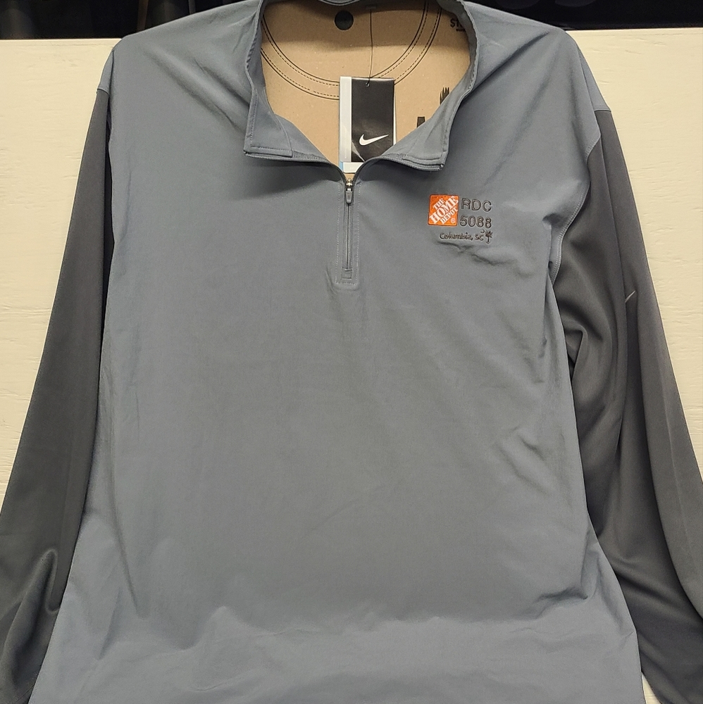 Nike Dri Fit Golf Pullover, 2xl, Home Depot Logo, New with tags
